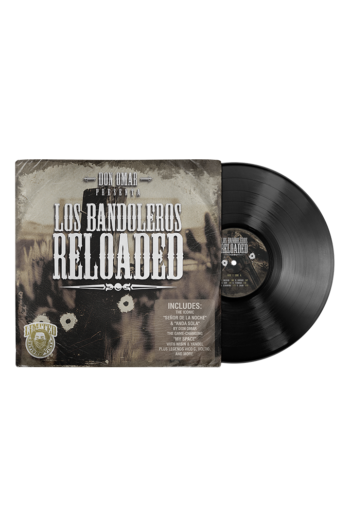 VINILO LOS BANDOLEROS RELOADED Don Omar vinilo-los-bandoleros-reloaded-don-omar