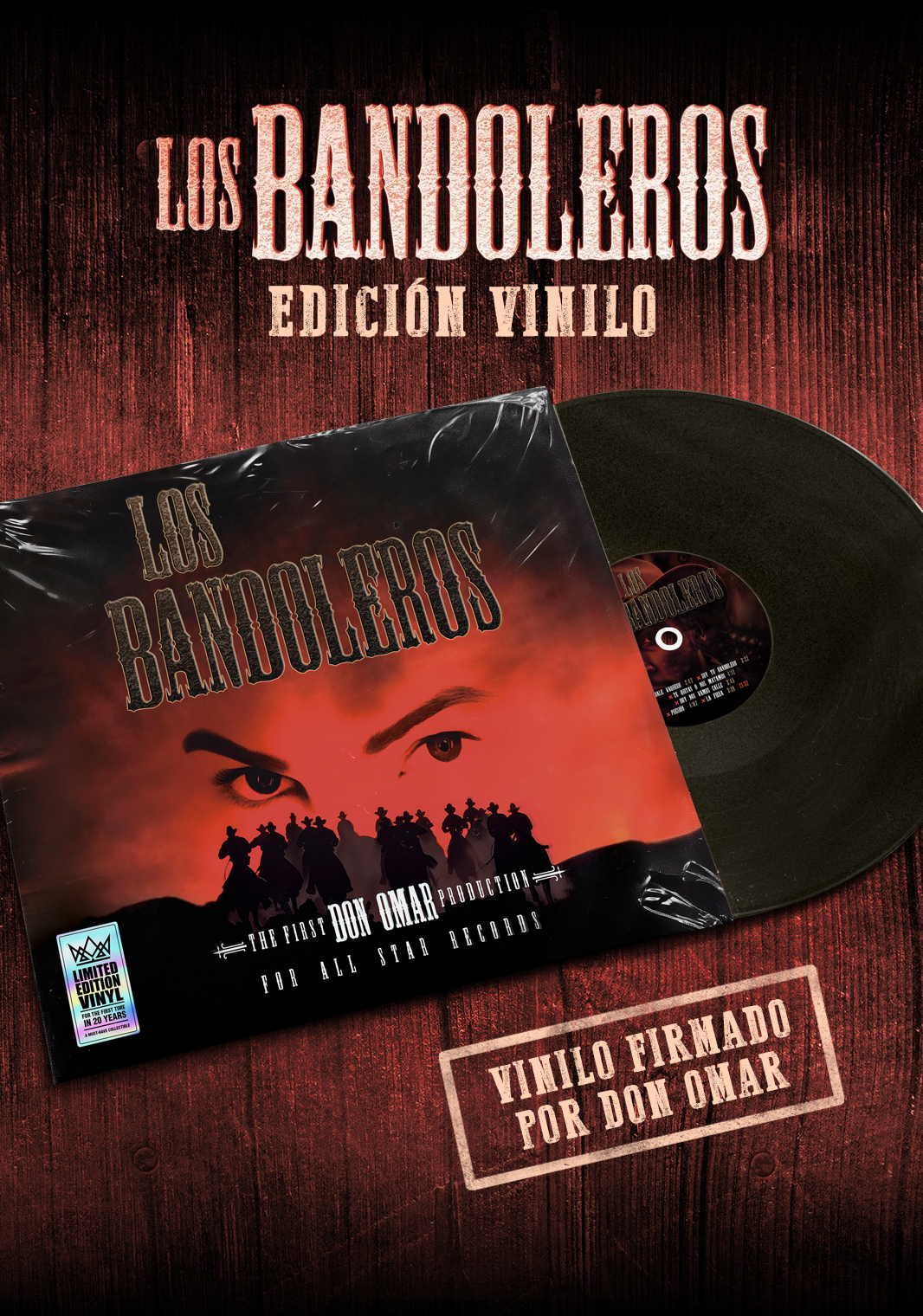 VINILO "LOS BANDOLEROS" - PRE ORDER